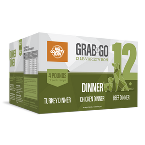Big Country Raw Grab N Go Dinner 12lb