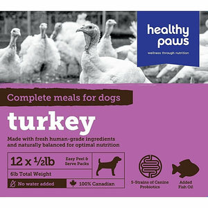 Healthy Paws Canine Complete Turkey Dinner