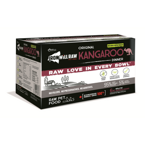 Iron Will Raw Dog GF Original Kangaroo Dinner 6lb