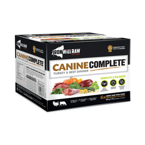 Iron Will Raw Dog Complete Turkey & Beef Dinner 6/1 lb