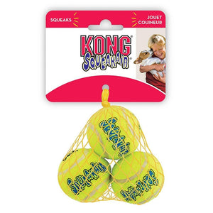 KONG Squeaker Tennis Ball XSmall 3PK