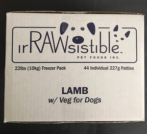 irRAWsistible Lamb w/ Veg