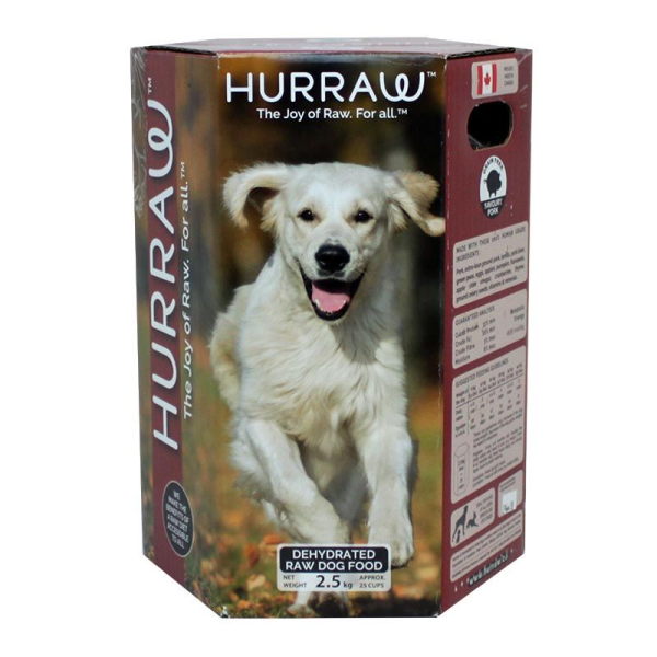 Hurraw Dog Dehydrated Raw Pork