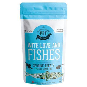 GRANVILLE ISLAND PET TREATERY Sardine Treats The Raw Connoisseurs