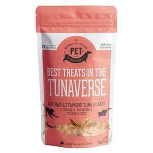GRANVILLE ISLAND PET TREATERY Tuna flake treats for dogs and cats The Raw Connoisseurs