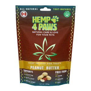 Hemp 4 Paws Peanut Butter Treats 250g