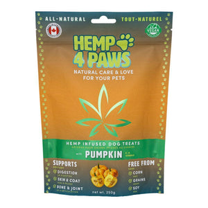 Hemp 4 Paws Pumpkin Treats 250g