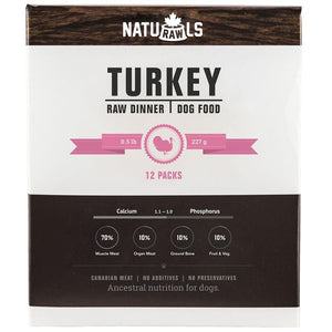 Naturawls Raw Turkey & Veggie (6lb)
