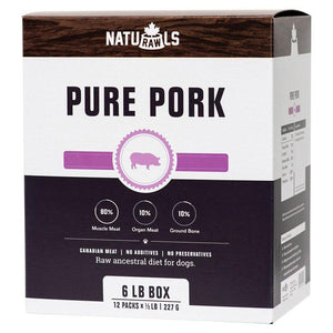 Naturawls Raw Pure Pork (6lb)