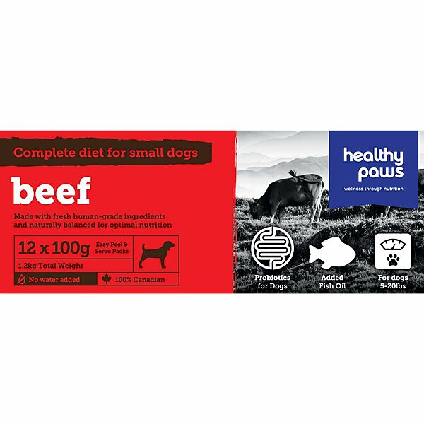 Healthy Paws Canine Complete Beef Dinner