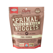 Primal Dog Freeze Dried Pork Nuggets