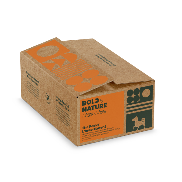 Bold by Nature Dog Mega Variety Pack w/ Chicken Patties 24 lb