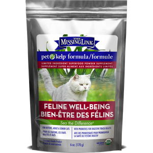 The Missing Link Pet Kelp Organic Feline Well-Being 6oz