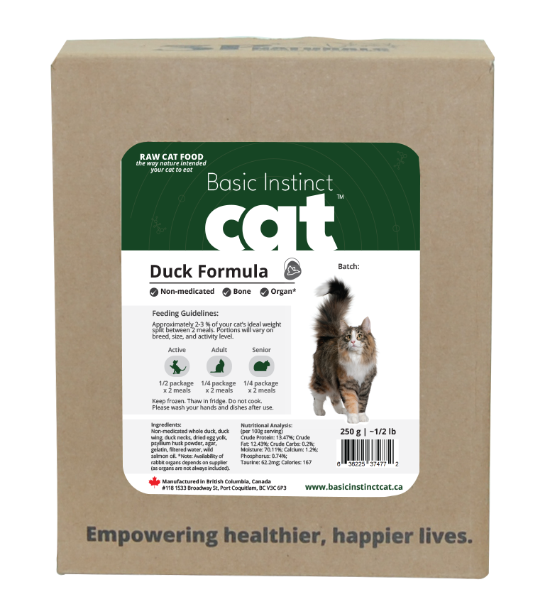 Basic Instincts Cat Non-medicated Duck Formula