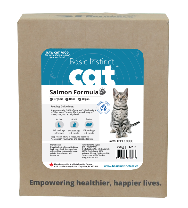Basic Instincts Cat Organic Salmon Formula