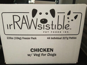 irRAWsistible Chicken w/ Vegetables