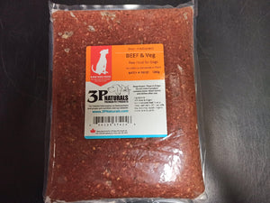 3P Naturals Non-med Beef with Vegetables
