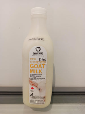 Raw Fermented Goat Milk 975ml