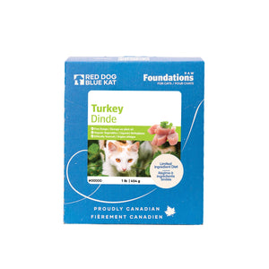 Red Dog Blue Kat Foundations Turkey Recipe for Cats