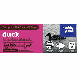 Healthy Paws Canine Complete Duck Dinner