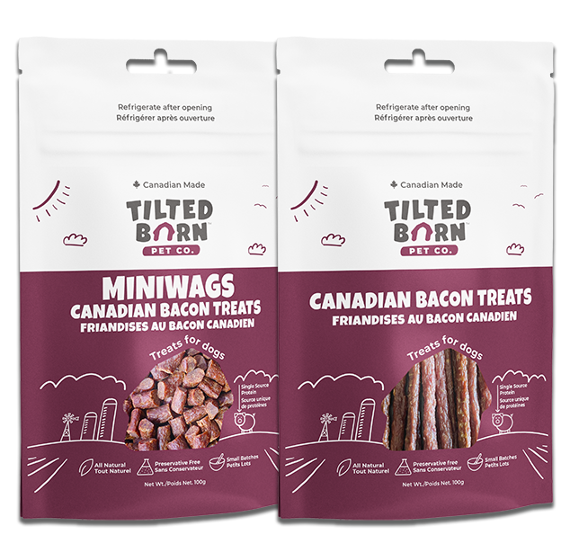 Tilted Barn MINIWAGS Canadian Bacon Soft Meaty Treats